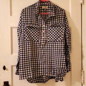 Cotton "boyfriend" t-shirt dress or tunic